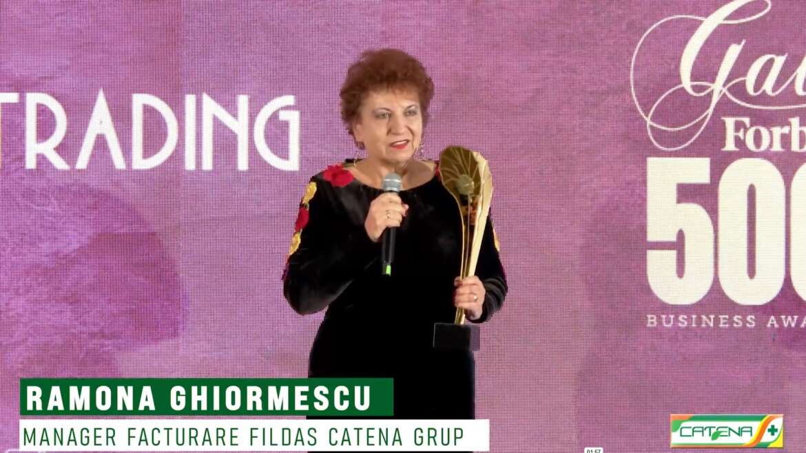 Fildas Trading, premiată la Gala Forbes 500 Business Awards 2025